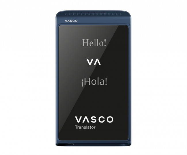 Голосовий перекладач із функцією клонування голосу Vasco Translator Q1 Slate Blue